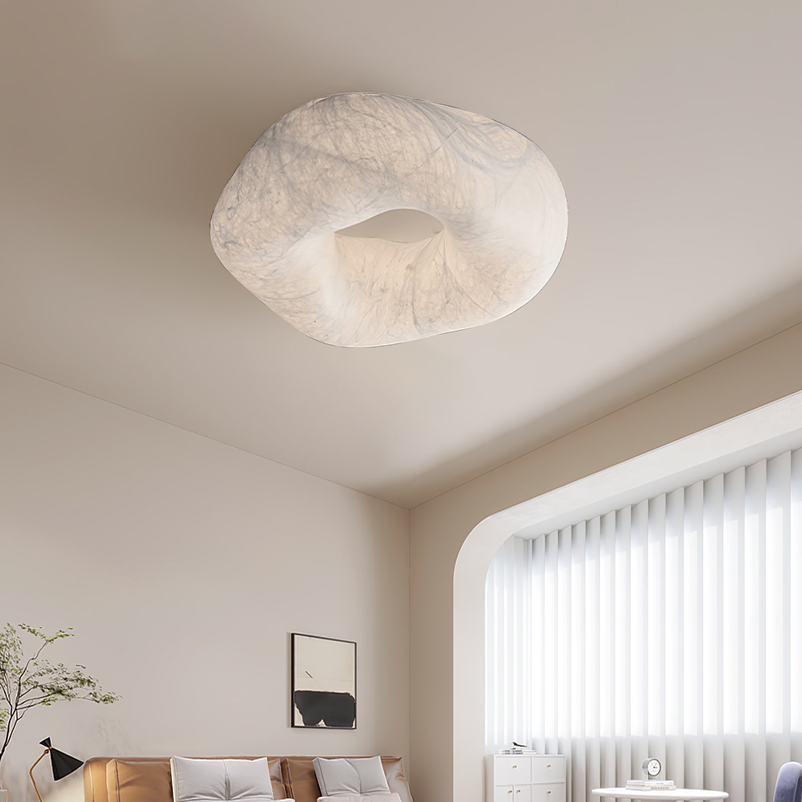 Yunduo Silk Ceiling Lamp by FIFTH & BEAM — product view 4