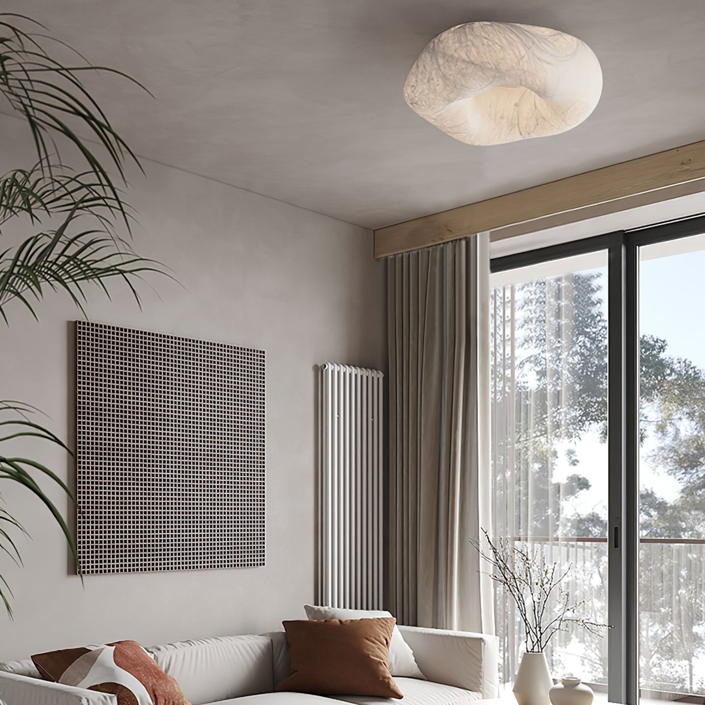 Yunduo Silk Ceiling Lamp by FIFTH & BEAM — product view 20