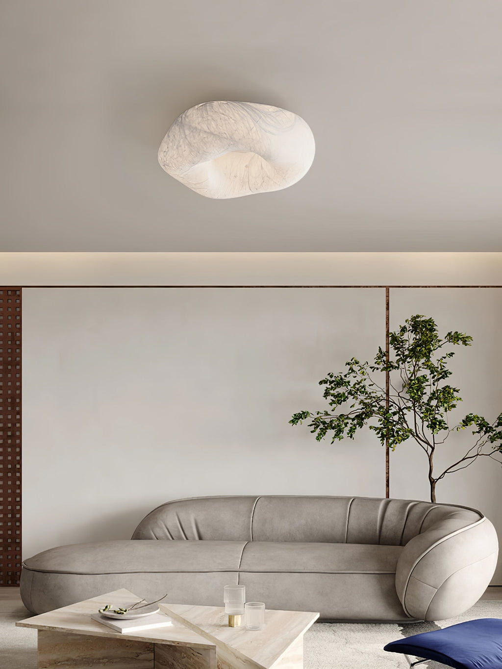 Yunduo Silk Ceiling Lamp by FIFTH & BEAM — product view 9