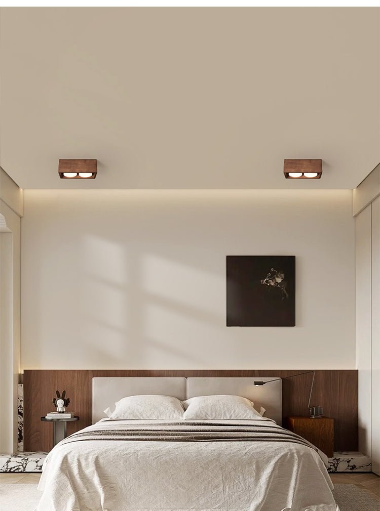 Cobra Wood Ceiling Light by FIFTH & BEAM — product view 34