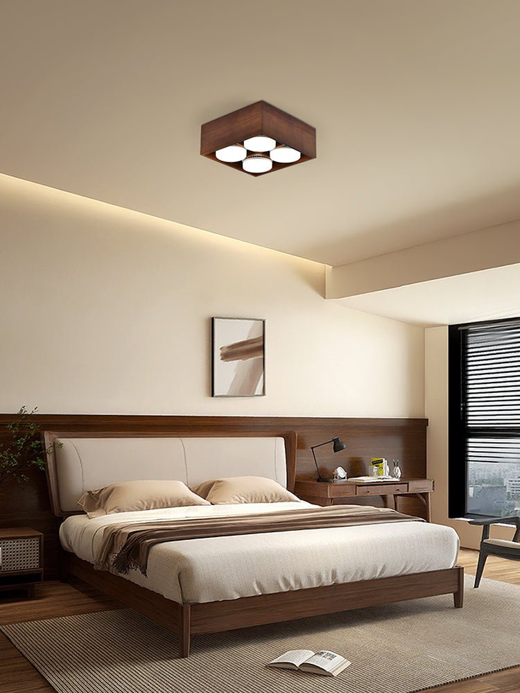 Cobra Wood Ceiling Light by FIFTH & BEAM — product view 37