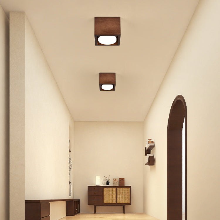 Cobra Wood Ceiling Light by FIFTH & BEAM — product view 12